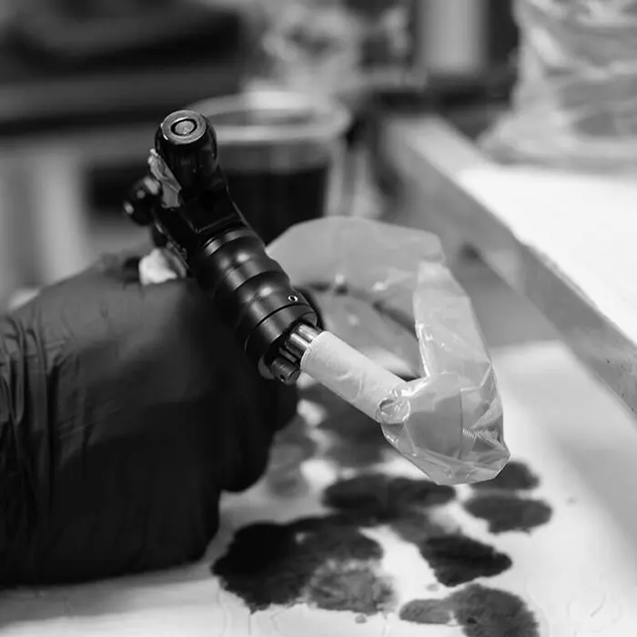 High-quality tattoo inks used in the Ink Society Studio