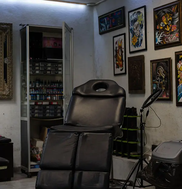 Image representing a tattoo shop in Cancun, Mexico, potentially showing the shop's interior or exterior.